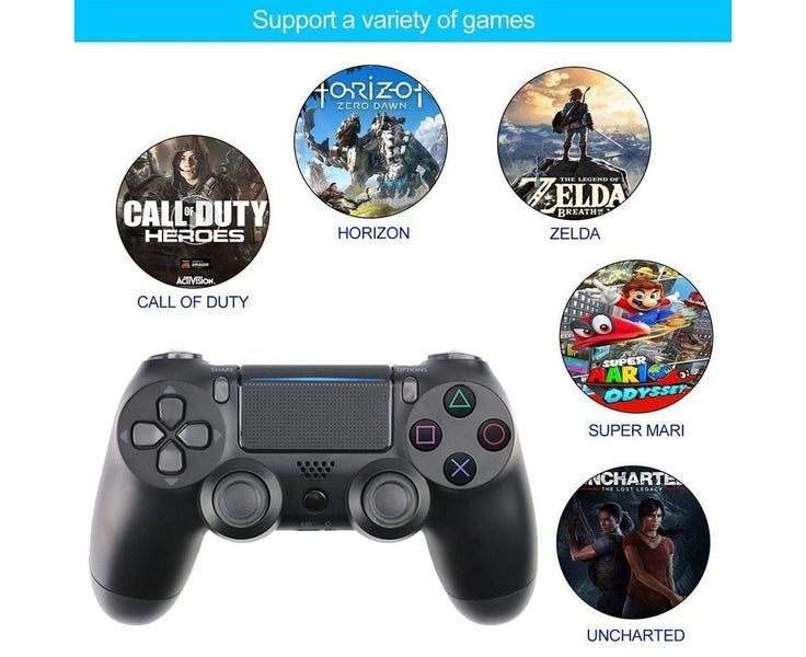 Game Controller - Blue Yellow Carousel 8