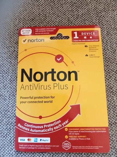 Reduced Price: Norton AntiVirus Plus (1) Device. Carousel 2
