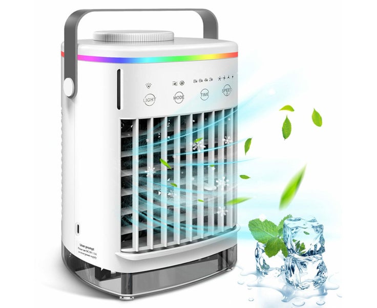 Mini Air Conditioner Air Cooler Fan Water Cooling Fan Air Conditioning Carousel 1