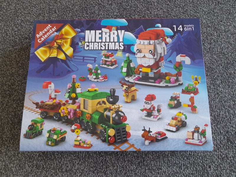 Merry Christmas Advent Calendar Carousel 1