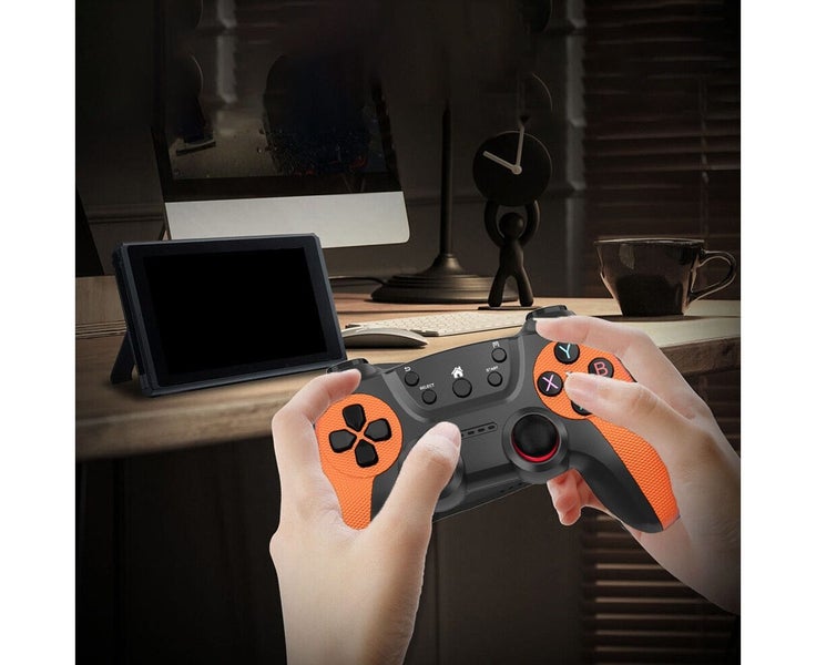 2.4G Wireless Bluetooth Controller for Android Mobile Phones PC PS3 - Orange Carousel 2