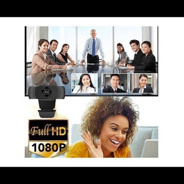 Elinz Full HD 1080P Webcam Laptop Desktop PC Digital Web Camera Noise Carousel 2