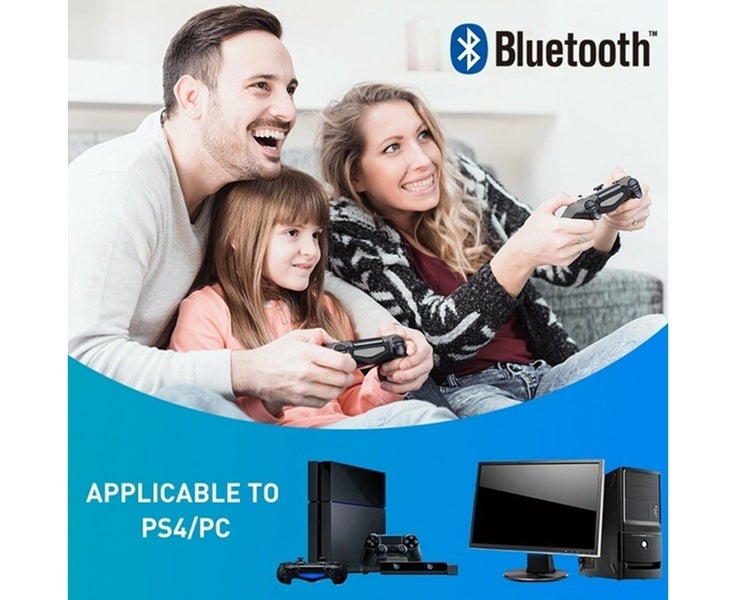 Wireless Bluetooth Joystick for PS4 Console for PlayStation Dual-shock 4 - Black Carousel 2
