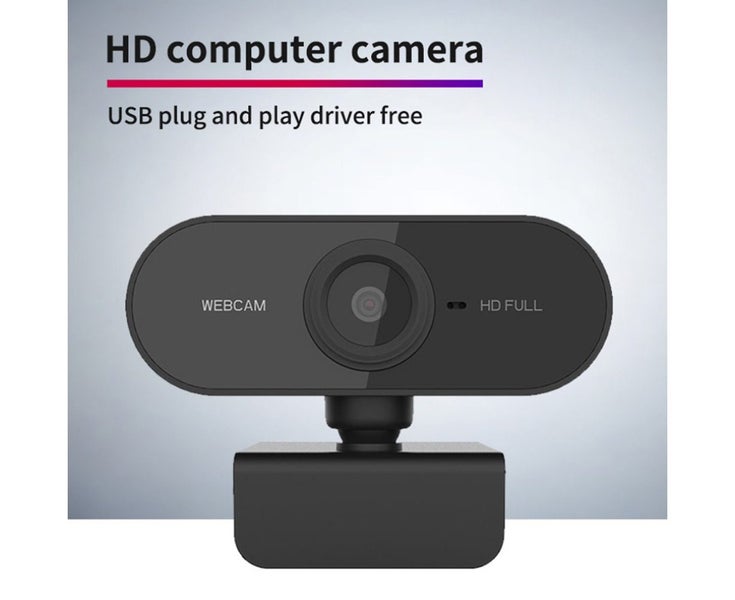 HD 1080P Camera USB Video Recording Built-In Microphone Webcam for Laptops PC Carousel 1