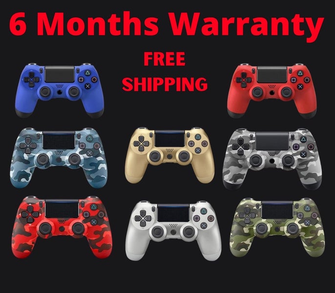 PS4 Dual Shock Wireless Controller for Sony PS4 Multiple Colours - Gray Camou Carousel 2