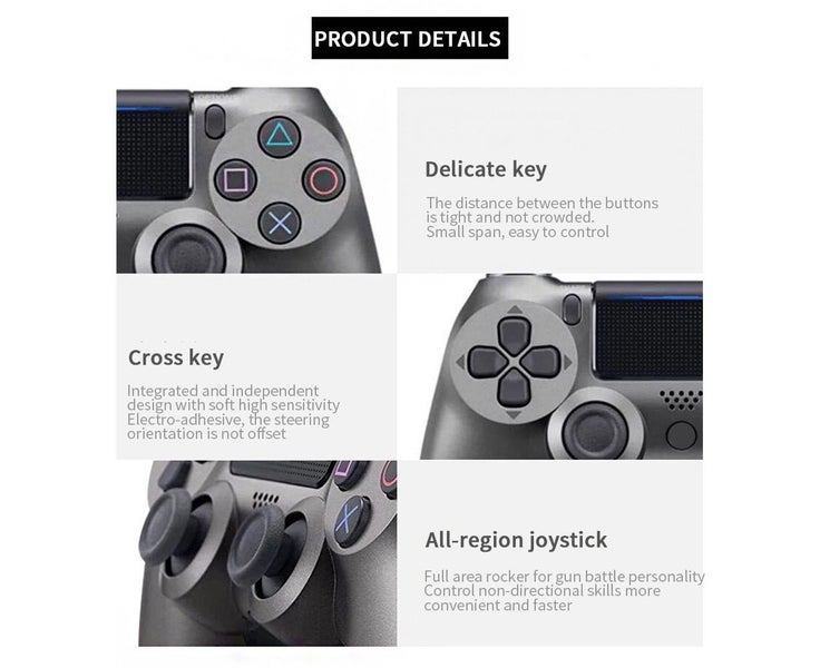 PS4 Dual Shock Wireless Controller for Sony PS4 Multiple Colours - Gray Camou Carousel 7