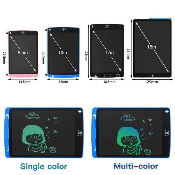 LCD Writing Tablet 12 Inch, Colourful Drawing Board Drawing Pad for Kids Carousel 2