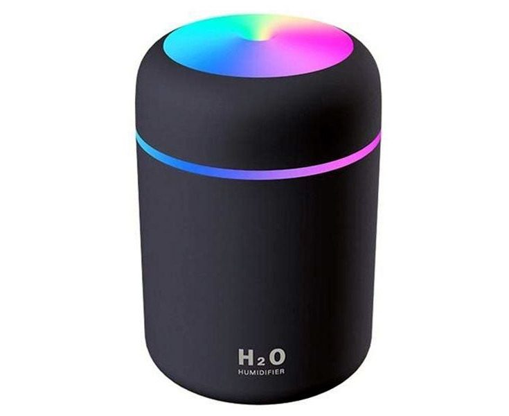 Mini Ultrasonic Air Humidifier - Black Carousel 1