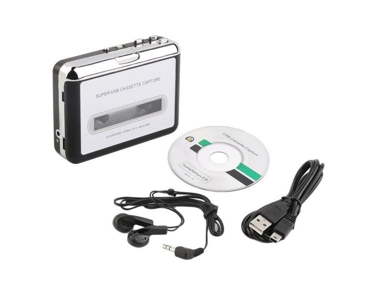 Tape to PC USB Cassette MP3 CD Converter Capture Digital Audio Music Player Carousel 2