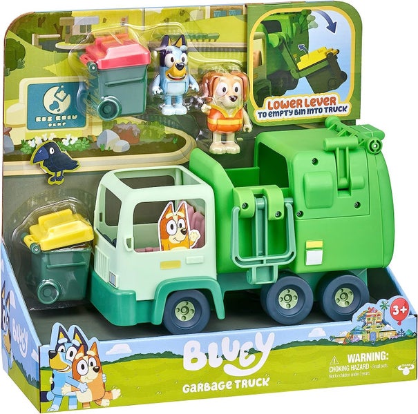 Bluey: Vehicle Playset - Garbage Truck Carousel 1