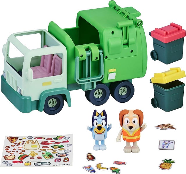 Bluey: Vehicle Playset - Garbage Truck Carousel 5