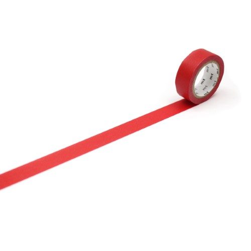 MT Washi Tape 15mm x 7m Red Carousel 1