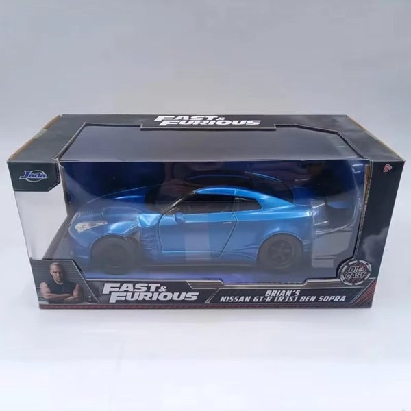 Jada 1:24 R35 Alloy Car Model Holiday Gifts Toys, K-GT-R R35 Carousel 2