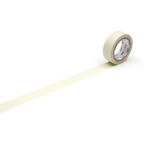 MT Washi Tape 15mm x 7m Pastel Ivory Carousel 1
