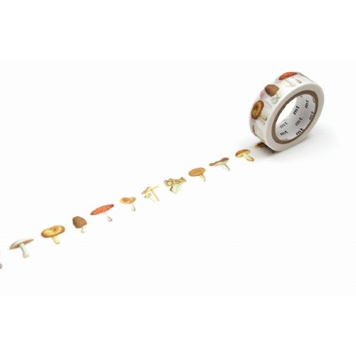 MT Washi Tape 15mm x 7m EX Mushroom Carousel 1