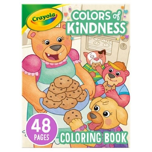 Crayola Colors of Kindness Coloring Pages 48 Pages Carousel 1