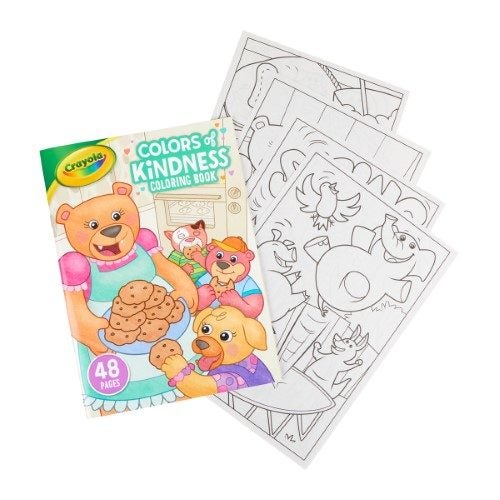 Crayola Colors of Kindness Coloring Pages 48 Pages Carousel 2