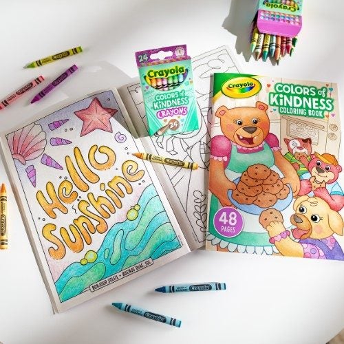 Crayola Colors of Kindness Coloring Pages 48 Pages Carousel 3