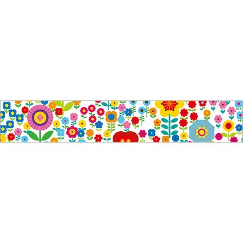 MT Washi Tape 15mm x 7m EX Mini Flower Garden Carousel 2