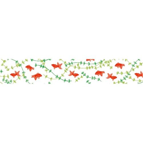 MT Washi Tape 15mm x 7m EX Goldfish Carousel 2