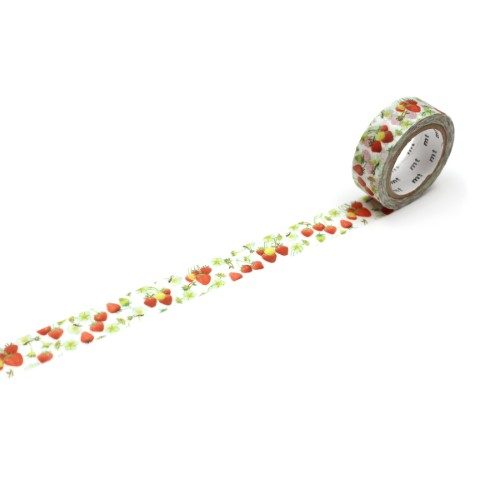 MT Washi Tape 15mm x 7m EX Strawberry Carousel 1