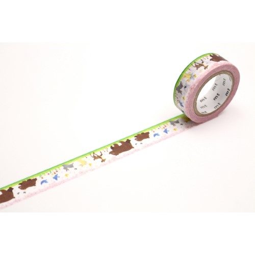 MT Washi Tape 15mm x 7m EX Awake From Hibernation Carousel 1