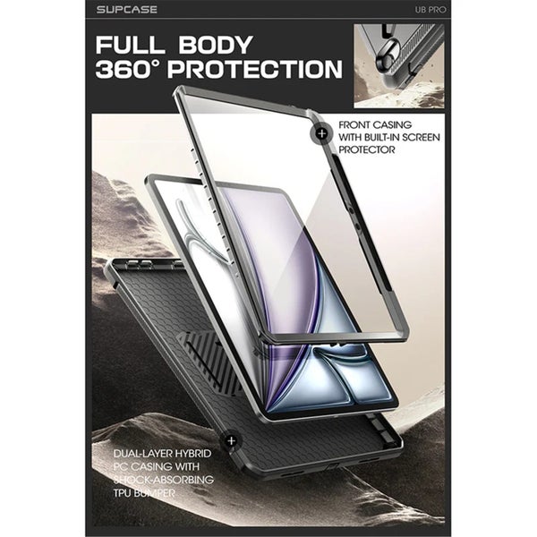 SUPCASE - Unicorn Beetle Pro Rugged Case for iPad Air 13" M3 / M2 Carousel 6
