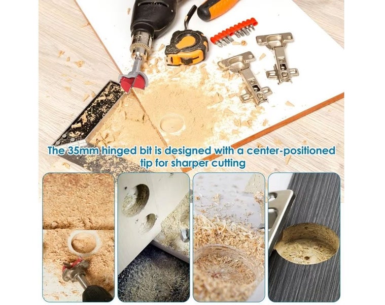 Accurate Locking Cabinet Hinge Jig 35mm Clearance Carousel 2