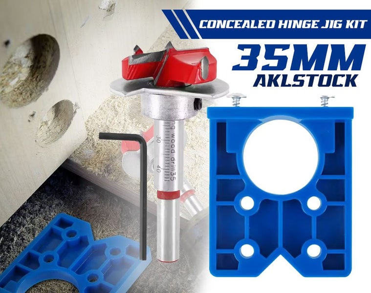 Accurate Locking Cabinet Hinge Jig 35mm Clearance Carousel 1