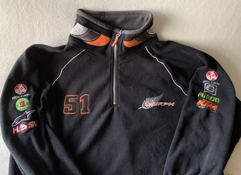 MURPH zip up polo top62866853704067111