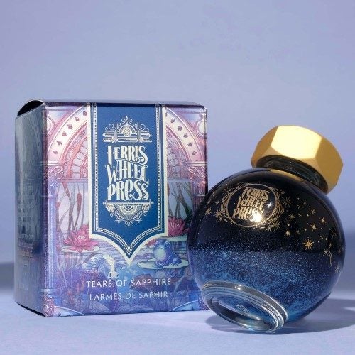 Ferris Wheel Press Fountain Pen Ink Ferritales Tears of Sapphire 20ml Carousel 2