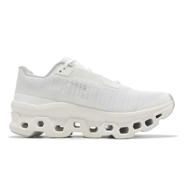 On Running Cloudmonster Void All White Women Road Running Shoes 3WF10491200 Carousel 2