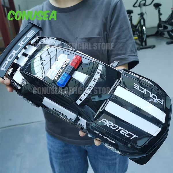 1/12 Big 2.4GHz Super Fast Police RC Car Remote Control w/Lights,1 Battery 1999 Carousel 1
