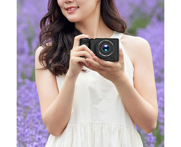 Fashion Digital Camera Photography Autofocus with Memory Card USB Port-Black Carousel 2