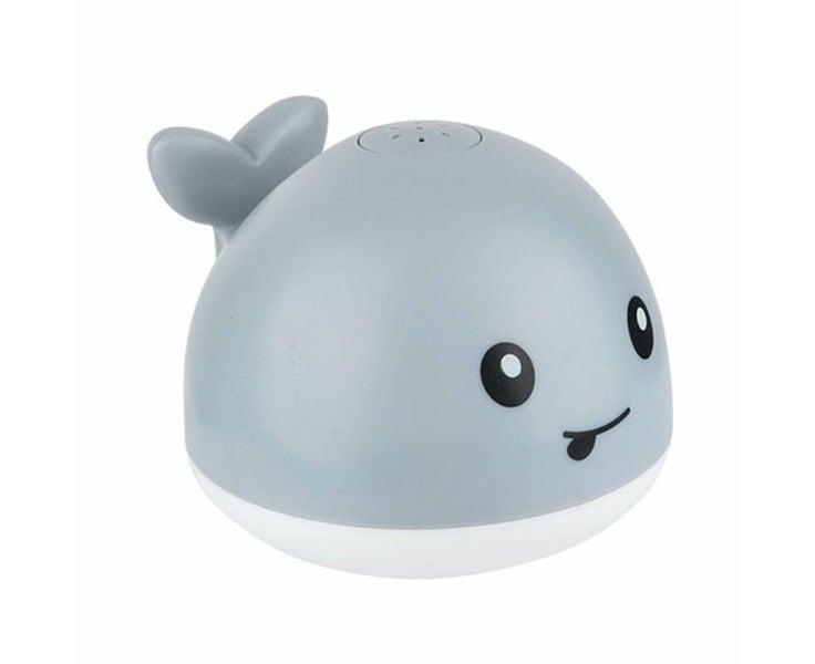 Floating and Dynamic Induction Water Jet Whale Bath Toy - Grey Carousel 1