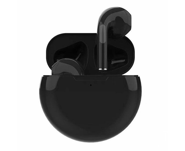 Smartphone Compatible Wireless Earbuds with Charging Case Black Carousel 5