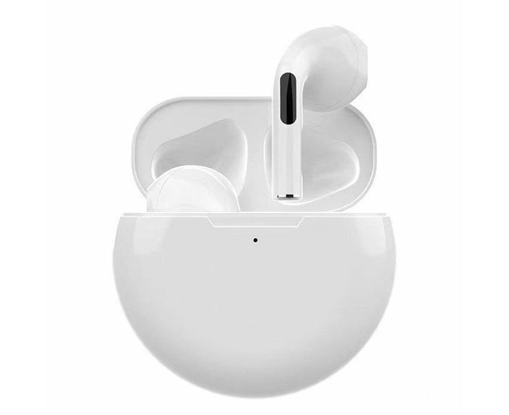 Smartphone Compatible Wireless Earbuds with Charging Case White Carousel 1