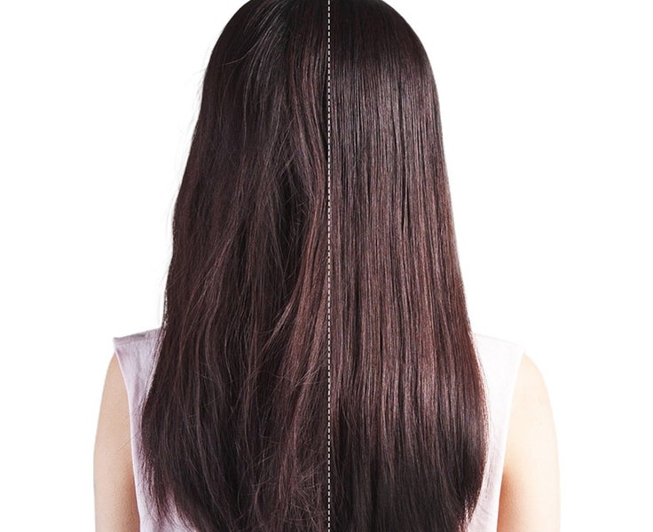 Hair Straightener Brush Negative Ion Heating Hair Straightening Brush - Black Carousel 2
