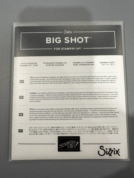 STAMPIN UP - FOUR SEASONS FRAMELIT DIES Carousel 2