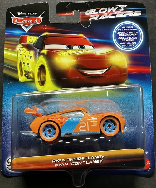 Disney Pixar Cars Glow Racers Ryan "Inside" Laney Carousel 1