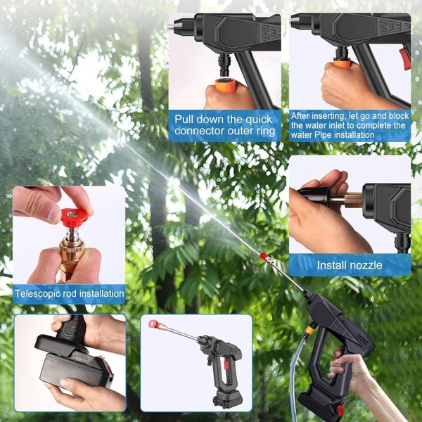 High Pressure Washer Gun Rechargeable Carousel 8