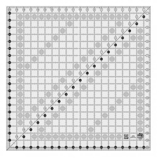 Creative Grids Quilt Ruler 20-1/2in Square Carousel 1