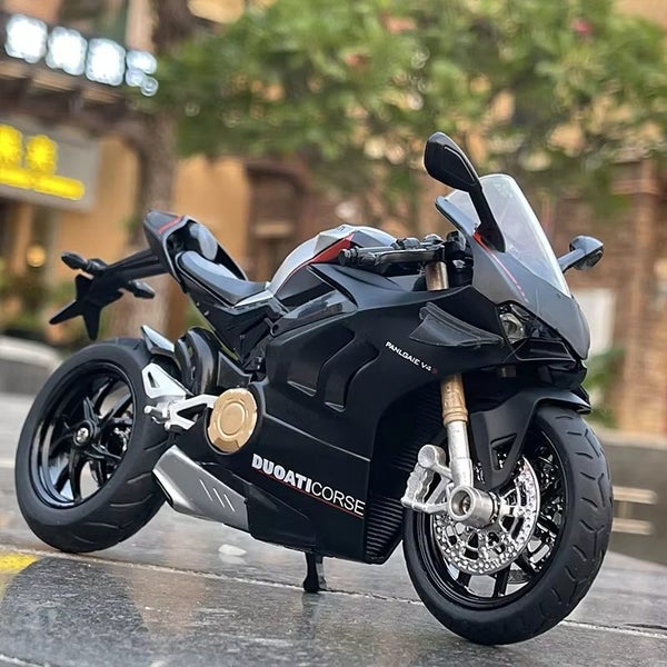 1/12 Ducati Panigale Racing Cross-country Simulation Alloy, Black with box V4S Carousel 1
