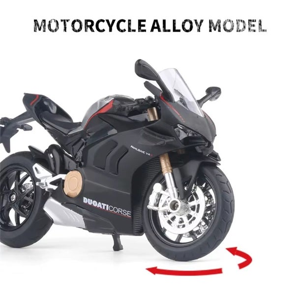 1/12 Ducati Panigale Racing Cross-country Simulation Alloy, Black with box V4S Carousel 2