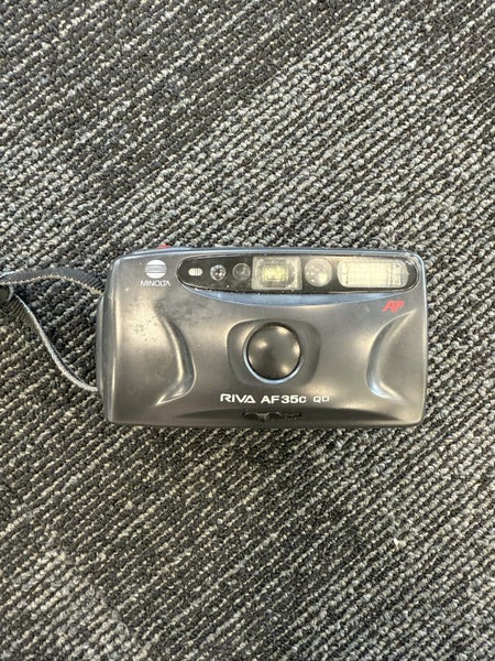 Minolta RIVA AF 35 c QD vintage film camera FAULTY Carousel 1