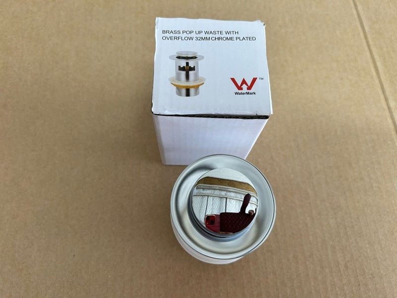 32mm Popup Waste with overflow Carousel 2