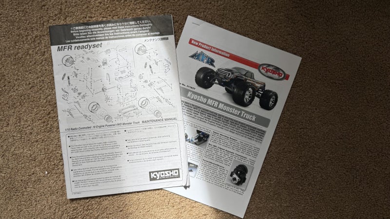 Kyosho MFR ReadySet Nitro Monster Truck Carousel 12