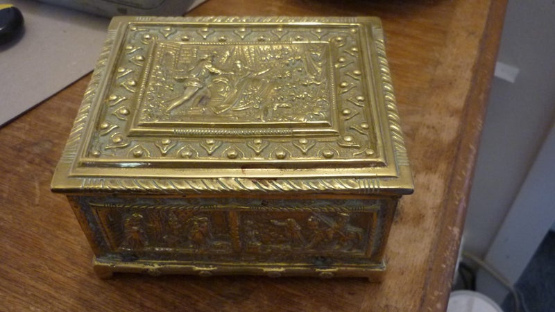 ORNATE BRASS BOX Carousel 1
