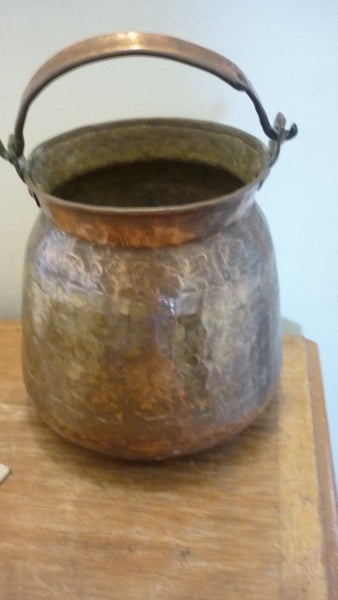 BEATEN COPPER JAR, MIDDLE EASTERN Carousel 1