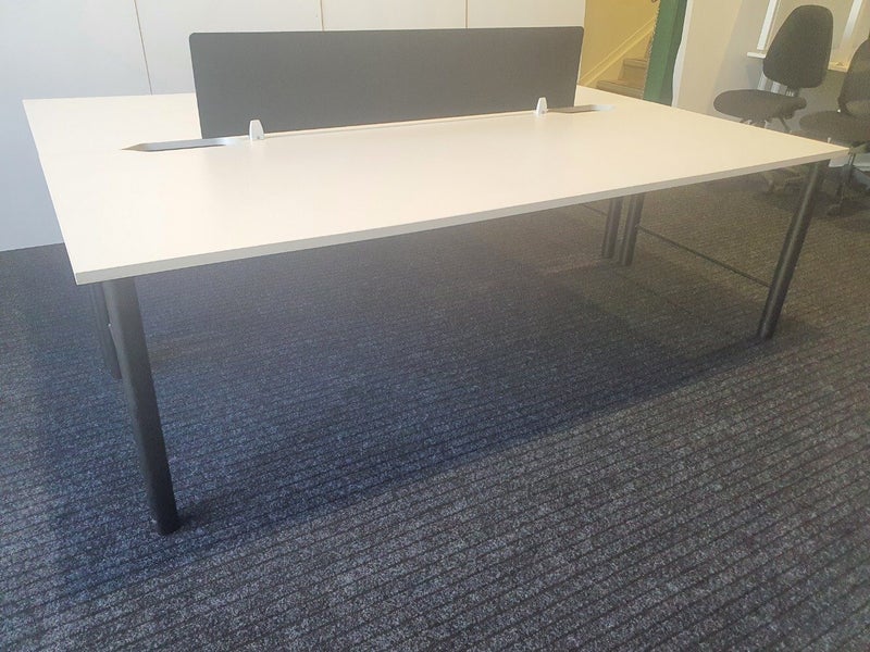 Large desk pod / Desk system for 2 Carousel 2